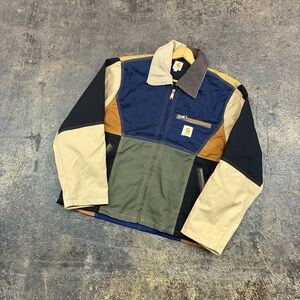 Y2K Custom Carhartt Men's Multi-Color Detroit Work Jacket - men’s sz large